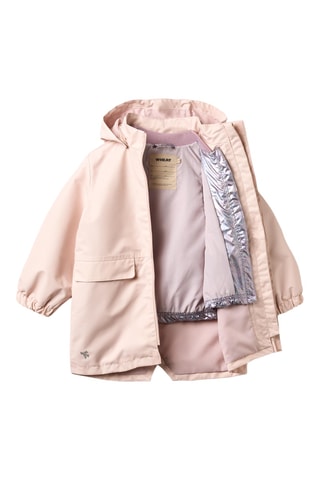 Impermeable con capucha - Rosa