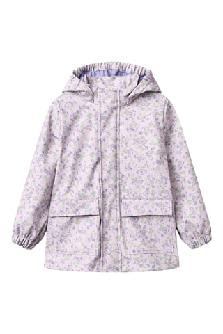 Impermeable con capucha - Violeta