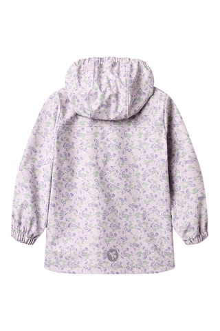 Impermeable con capucha - Violeta