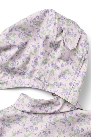 Impermeable con capucha - Violeta