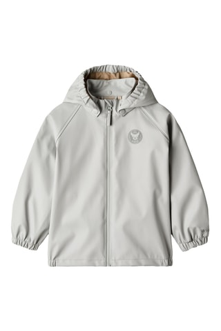 Impermeable con capucha - Gris