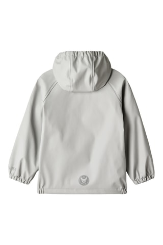Impermeable con capucha - Gris