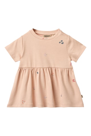 Vestido de algodón orgánico - Rosa