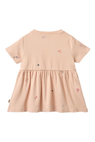 Vestido de algodón orgánico - Rosa