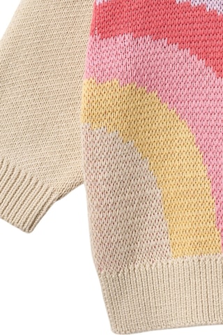 Jersey loose de algodón orgánico - Multicolor