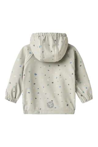 Impermeable con capucha - Gris claro