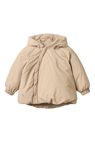 Anorak con capucha - Beige