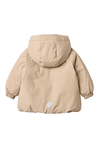 Anorak con capucha - Beige