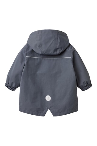 Impermeable con capucha - Azul marino