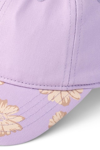Gorra de algodón orgánico - Violeta