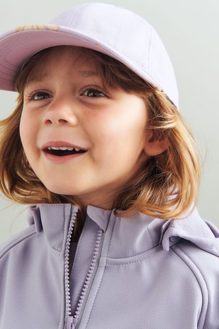 Gorra de algodón orgánico - Violeta
