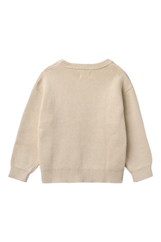 Jersey loose de algodón orgánico - Multicolor