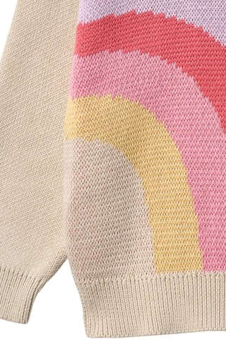 Jersey loose de algodón orgánico - Multicolor