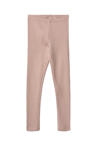 2 leggings de algodón orgánico - Rosa