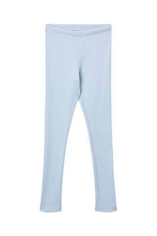 Leggings de algodón orgánico - Azul claro