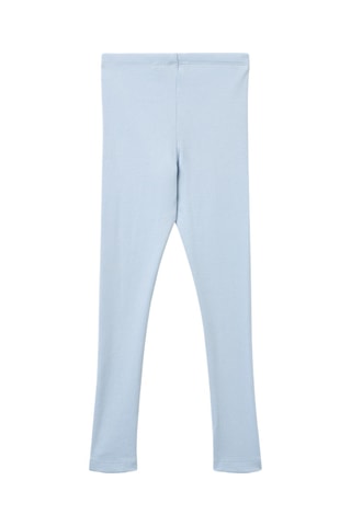 Leggings de algodón orgánico - Azul claro
