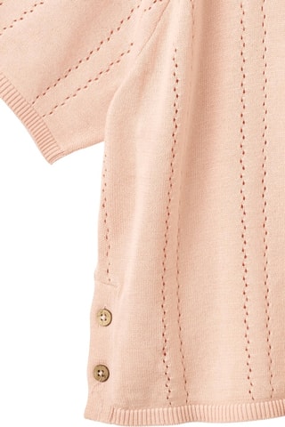 Top relaxed fit de algodón orgánico - Rosa