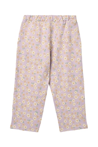 Pantalón de chándal de algodón orgánico - Violeta
