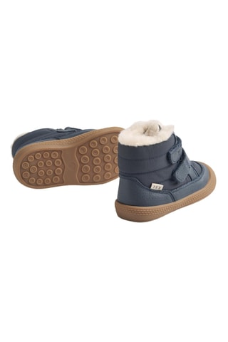 Botines forrados - Azul marino