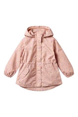 Impermeable con capucha - Rosa