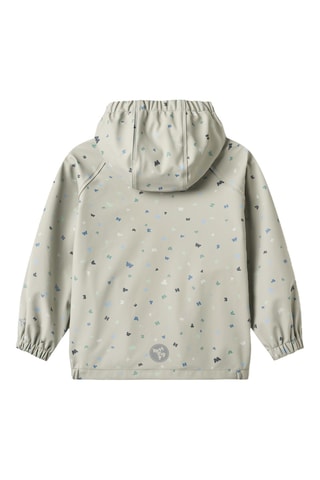 Impermeable con capucha - Gris claro
