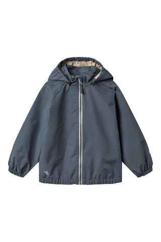 Impermeable con capucha - Azul oscuro