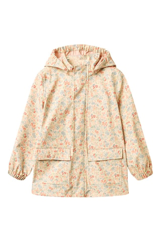 Impermeable con capucha - Amarillo claro