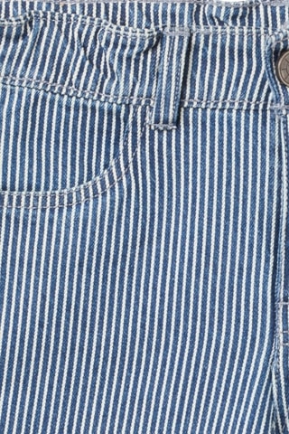 Pantalón loose de algodón orgánico - Azul