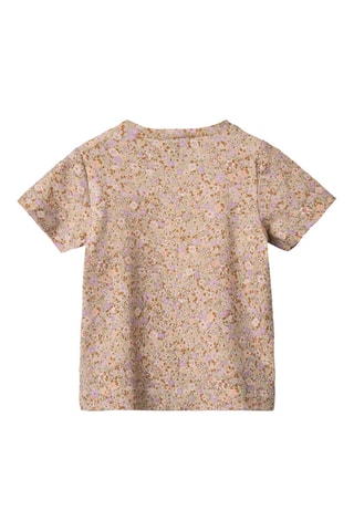 Camiseta regular fit de algodón orgánico - Violeta