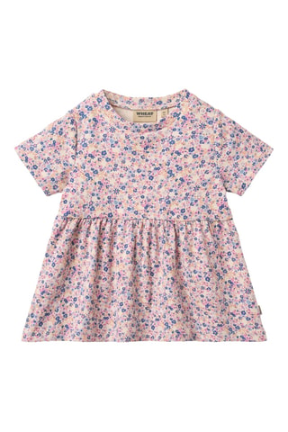 Vestido loose de algodón orgánico - Rosa