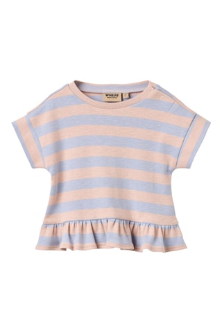 Camiseta loose de algodón orgánico - Rosa