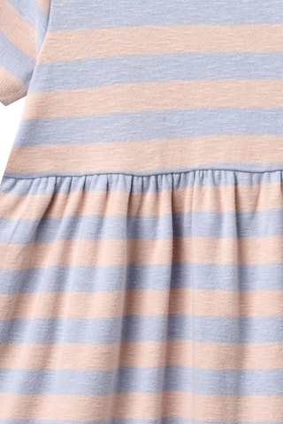 Vestido trapecio loose de algodón orgánico - Rosa