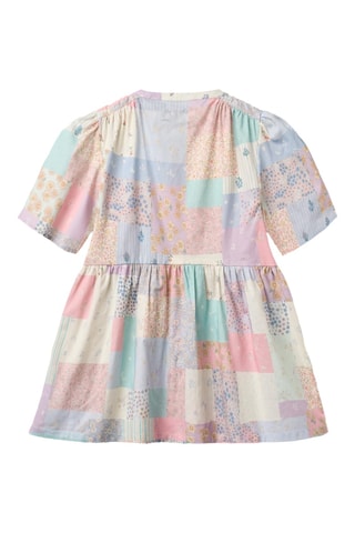 Vestido camisero de algodón orgánico - Multicolor