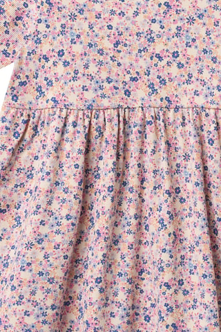 Vestido trapecio loose de algodón orgánico - Rosa