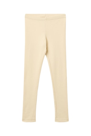 Leggings de algodón orgánico - Naranja claro