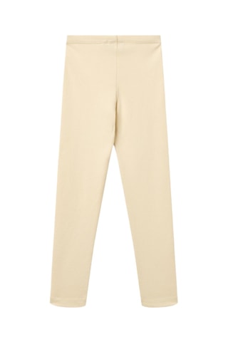 Leggings de algodón orgánico - Naranja claro