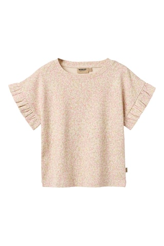 Camiseta loose de algodón orgánico - Beige