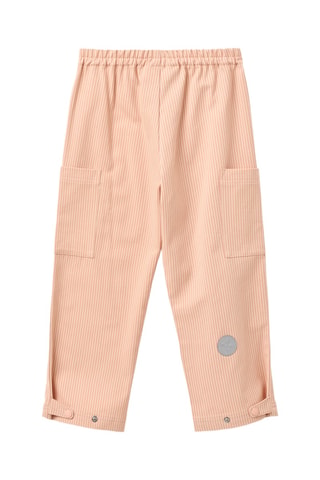 Pantalón cargo de algodón orgánico - Rosa