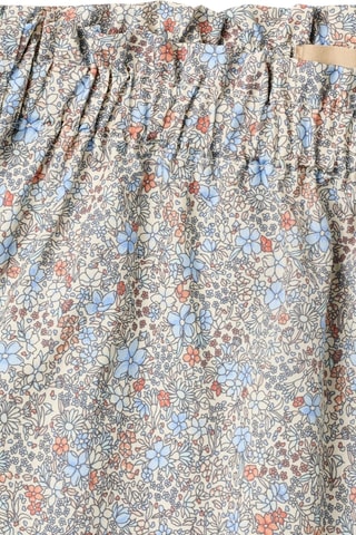 Short loose de algodón orgánico - Azul