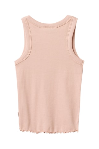 Camiseta de tirantes de algodón orgánico - Rosa