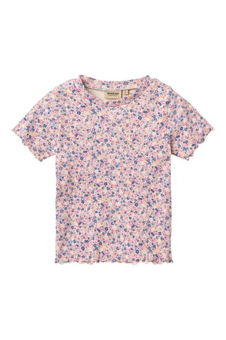 Camiseta regular fit de algodón orgánico - Rosa
