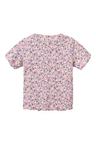 Camiseta regular fit de algodón orgánico - Rosa