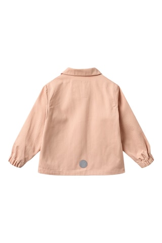 Chaqueta relaxed fit de algodón orgánico - Rosa
