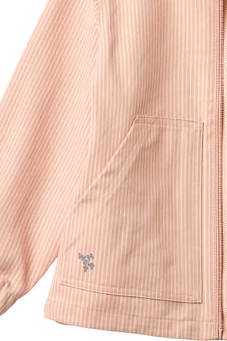 Chaqueta relaxed fit de algodón orgánico - Rosa