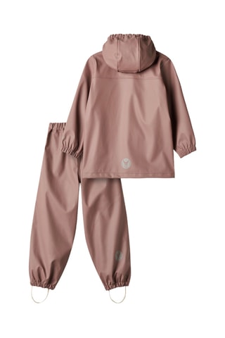 Impermeable y pantalón - Violeta