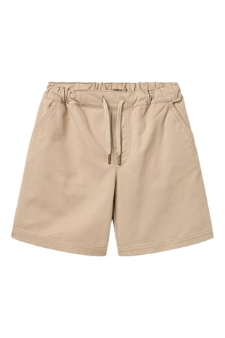 Short loose de algodón orgánico - Beige