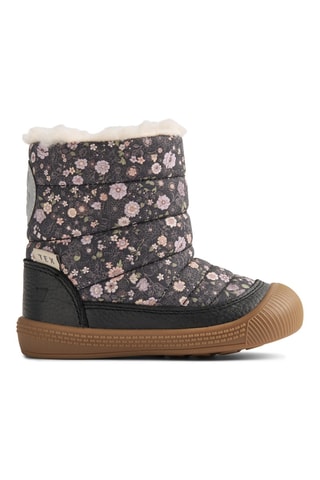 Botines forrados de piel - Negro