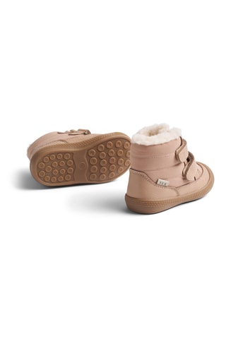 Botines forrados de piel - Rosa