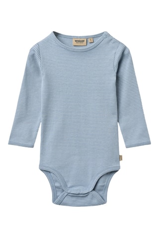 Body de algodón orgánico - Azul