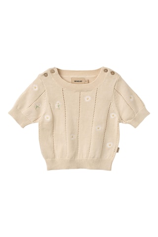 Top de algodón orgánico - Beige